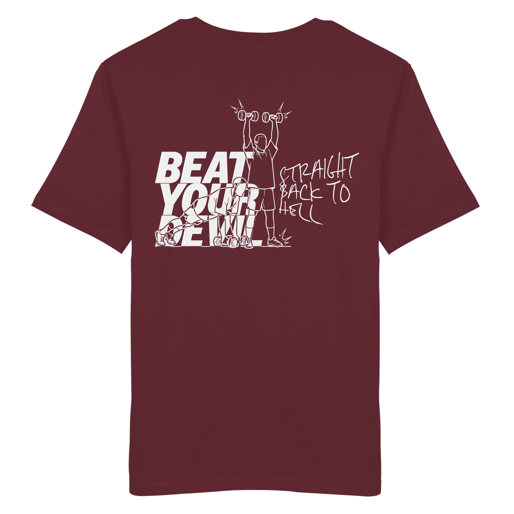 BEAT YOUR DEVIL – Pre-Season Edition - Male - Organic Shirt