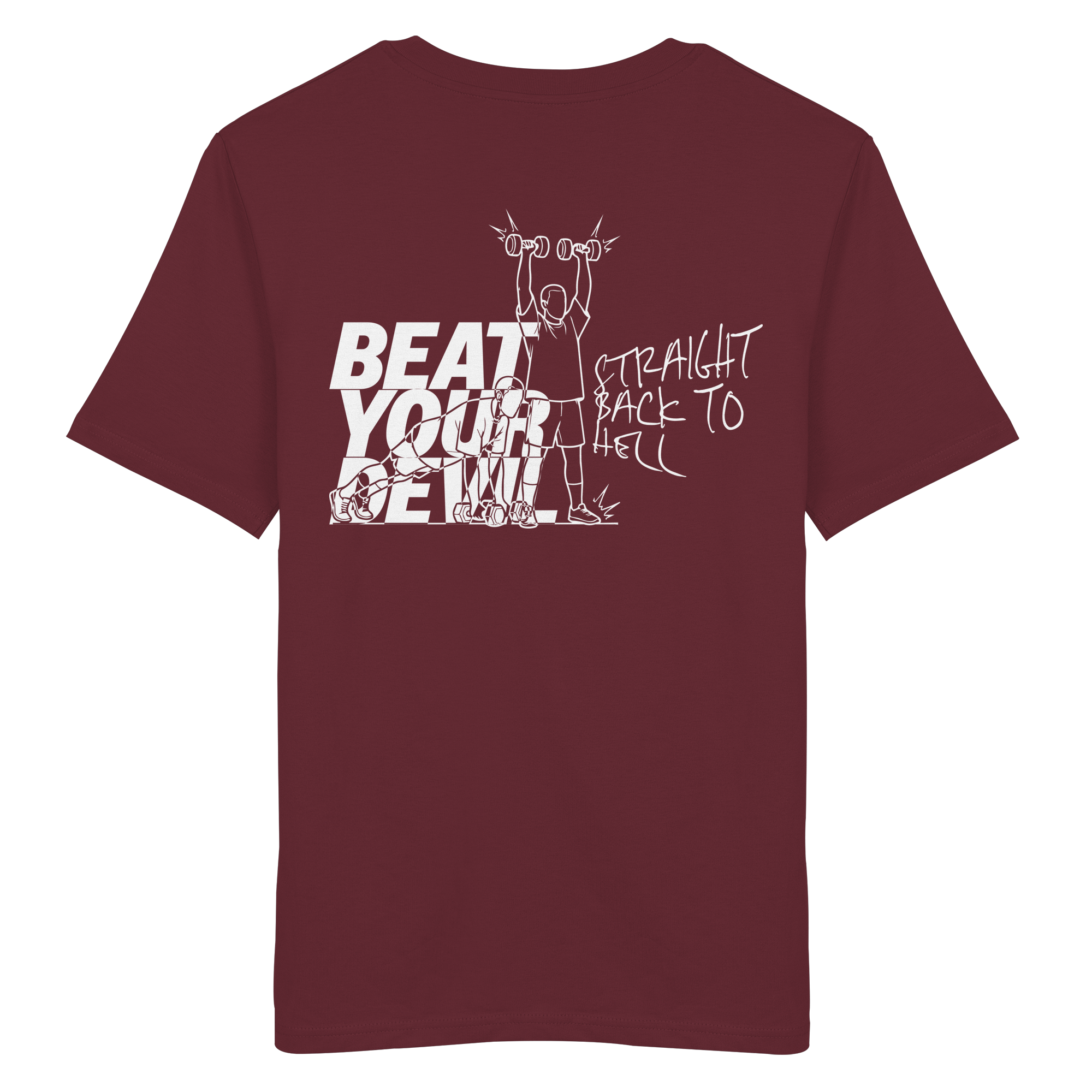 BEAT YOUR DEVIL – Pre-Season Edition - Male - Organic Shirt