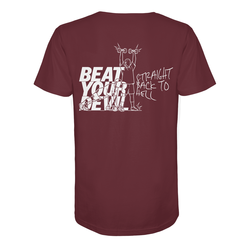 BEAT YOUR DEVIL – Pre-Season Edition - Male - Organic Shirt
