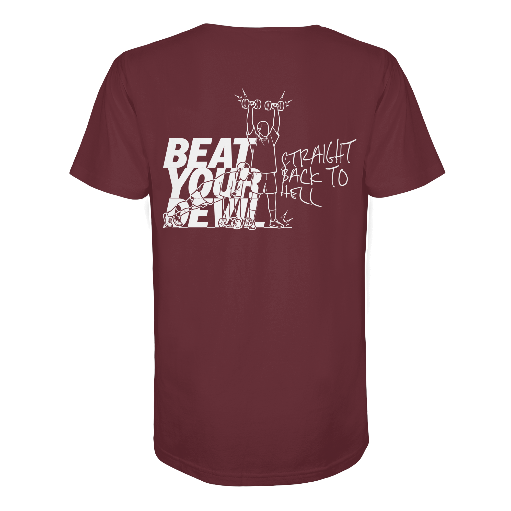 BEAT YOUR DEVIL – Pre-Season Edition - Male - Organic Shirt