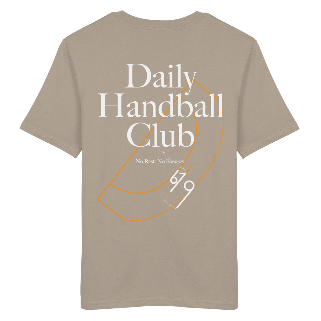 Daily Handball Club - No Rest. No Excuses. - Organic Shirt