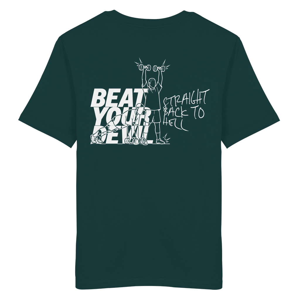 BEAT YOUR DEVIL – Pre-Season Edition - Male - Organic Shirt