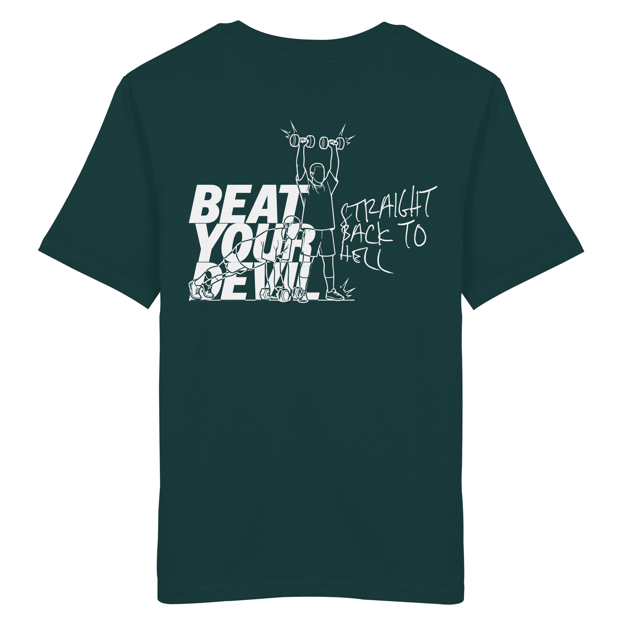 BEAT YOUR DEVIL – Pre-Season Edition - Male - Organic Shirt