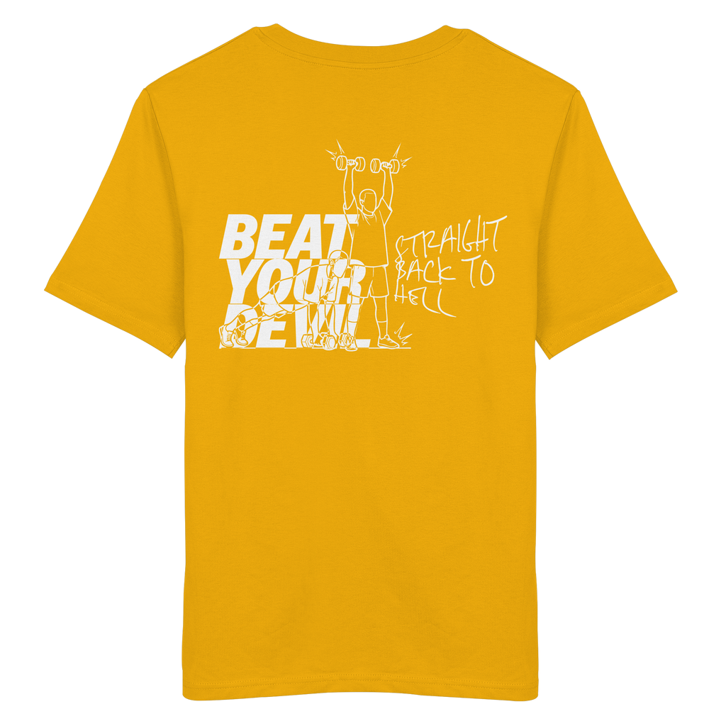 BEAT YOUR DEVIL – Pre-Season Edition - Male - Organic Shirt