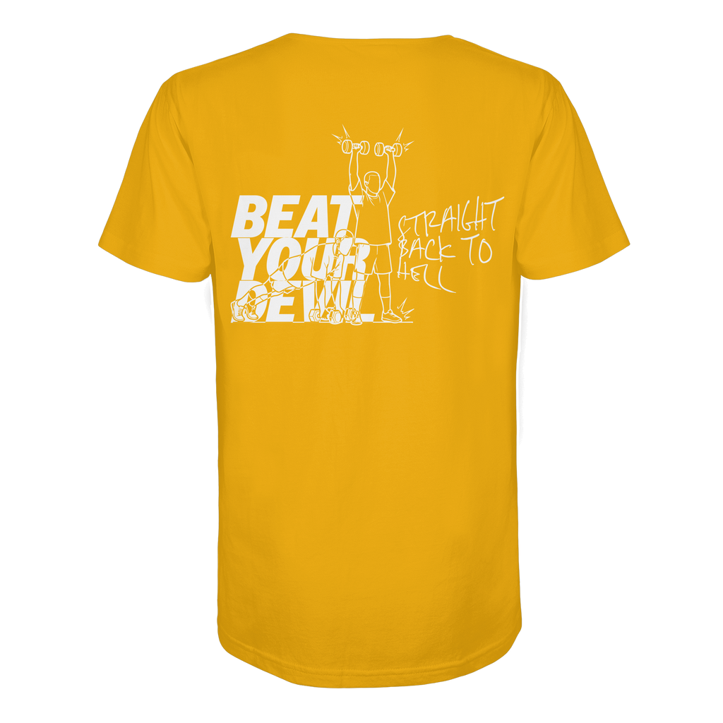 BEAT YOUR DEVIL – Pre-Season Edition - Male - Organic Shirt