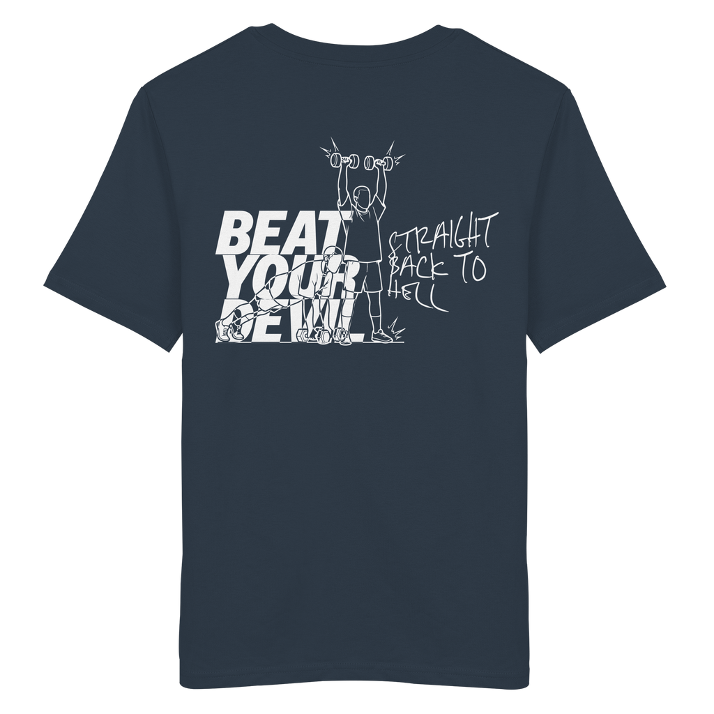 BEAT YOUR DEVIL – Pre-Season Edition - Male - Organic Shirt