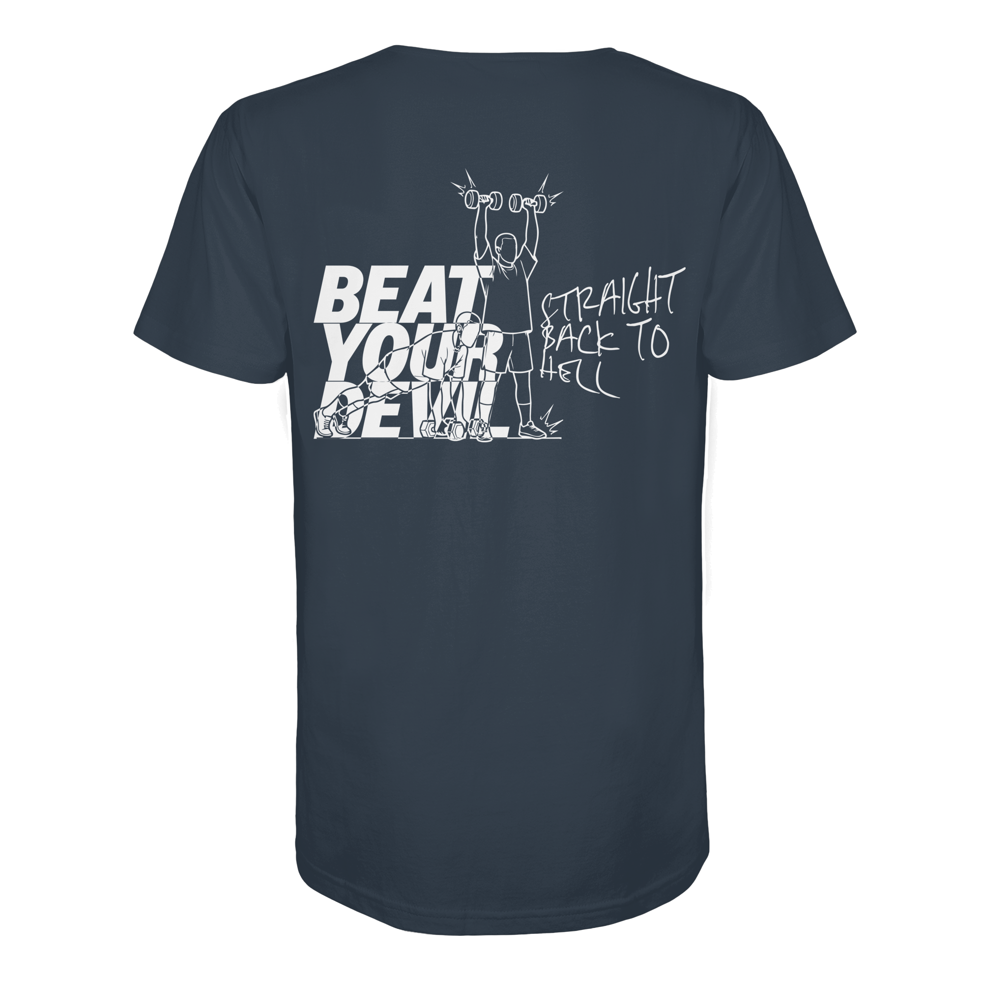 BEAT YOUR DEVIL – Pre-Season Edition - Male - Organic Shirt