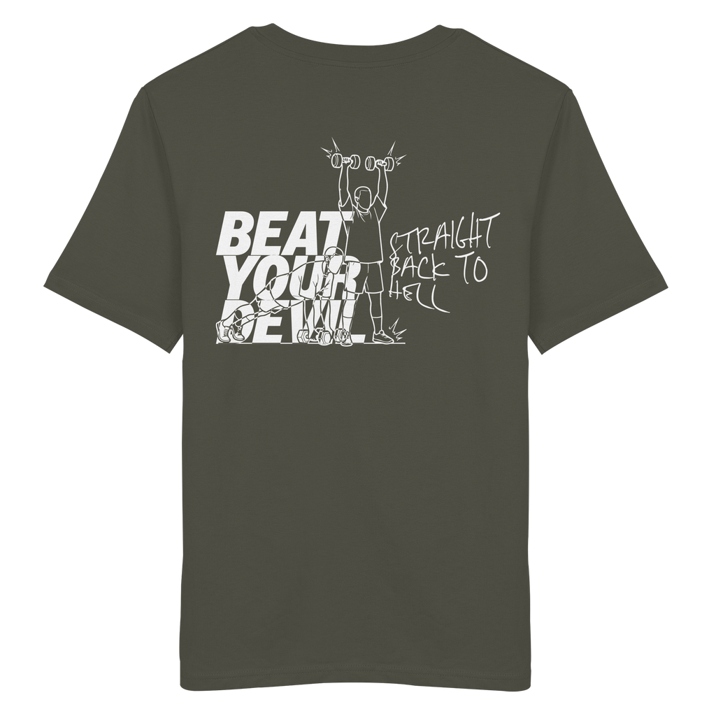 BEAT YOUR DEVIL – Pre-Season Edition - Male - Organic Shirt