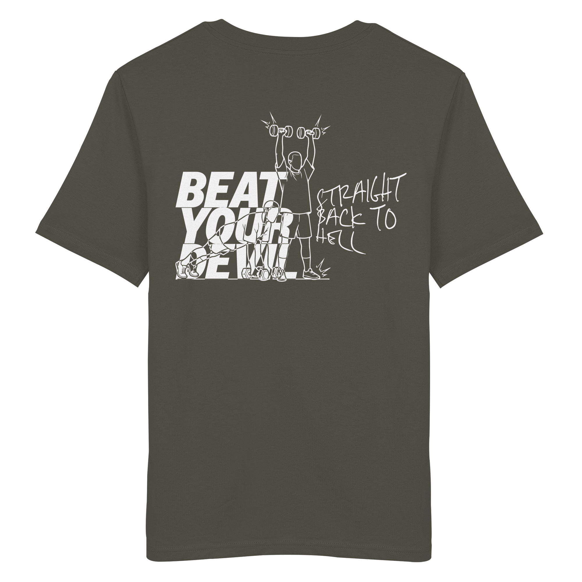 BEAT YOUR DEVIL – Pre-Season Edition - Male - Organic Shirt