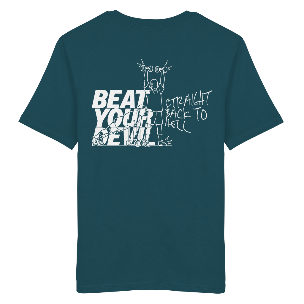 BEAT YOUR DEVIL – Pre-Season Edition - Male - Organic Shirt