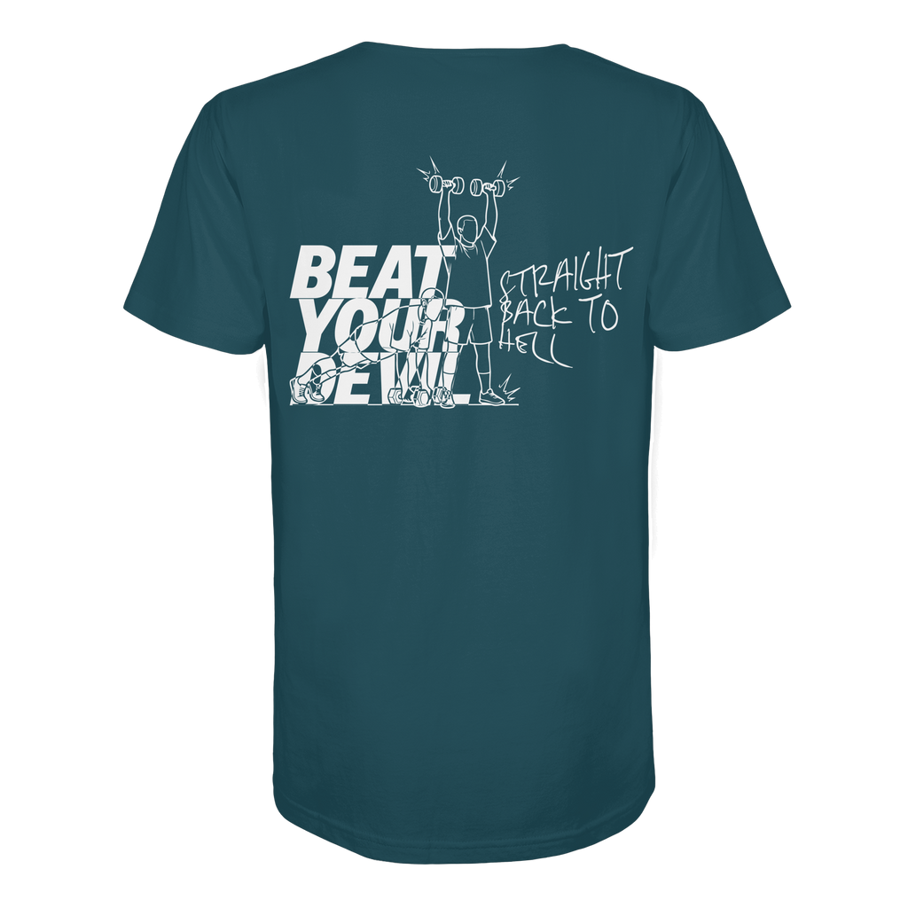 BEAT YOUR DEVIL – Pre-Season Edition - Male - Organic Shirt