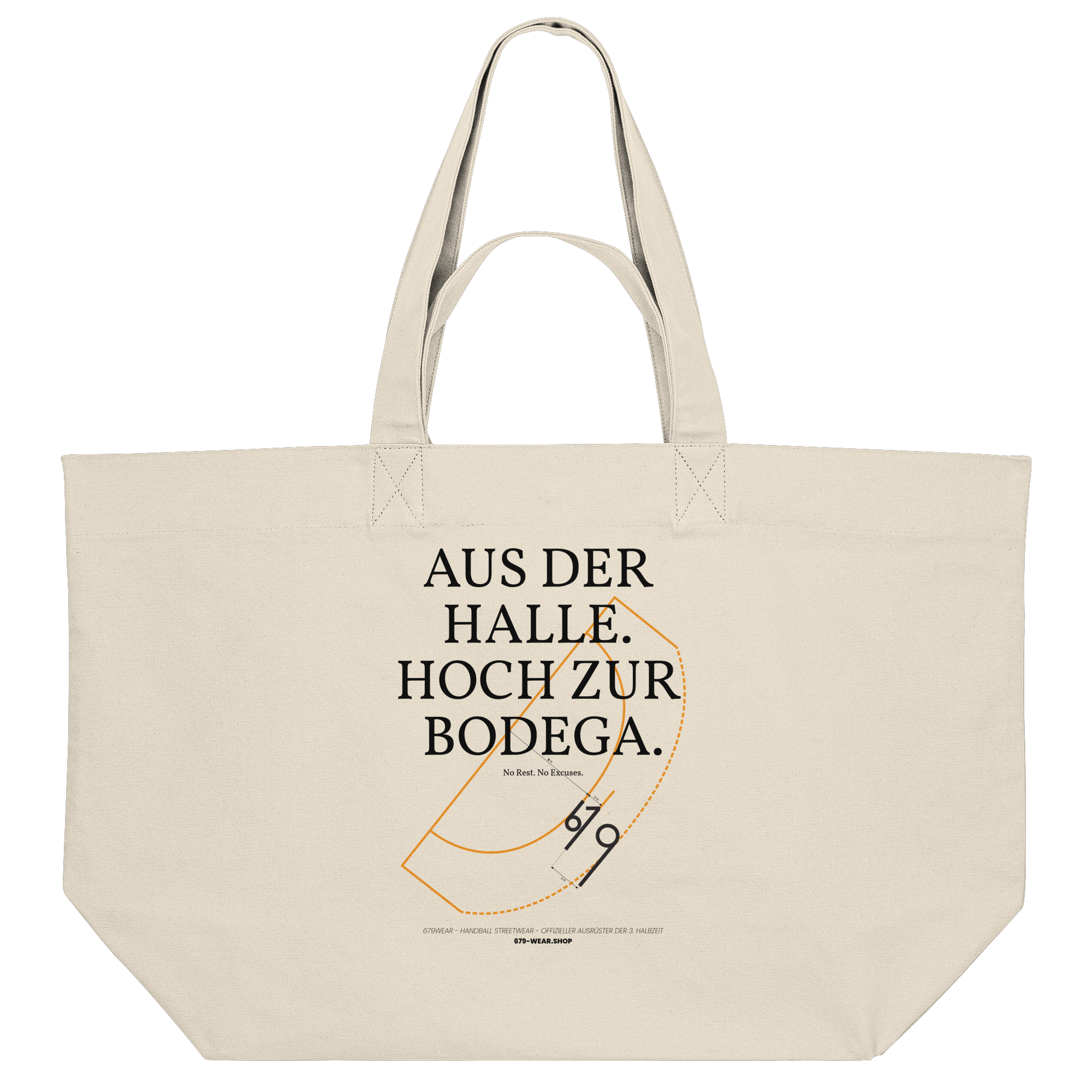 DAILY HANDBALL CLUB / BODEGA – Premium Organic Shopping-Bag