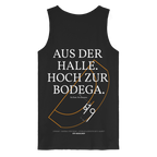 AUS DER HALLE. HOCH ZUR BODEGA. – Premium Organic Tank-Top