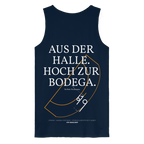 AUS DER HALLE. HOCH ZUR BODEGA. – Premium Organic Tank-Top