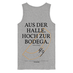 AUS DER HALLE. HOCH ZUR BODEGA. – Premium Organic Tank-Top