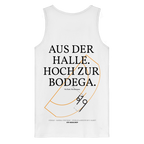 AUS DER HALLE. HOCH ZUR BODEGA. – Premium Organic Tank-Top