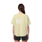 BEAT YOUR DEVIL – Pre-Season Edition - Womens Organic Rolled Sleeves T-Shirt