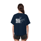 BEAT YOUR DEVIL – Pre-Season Edition - Womens Organic Rolled Sleeves T-Shirt