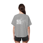 BEAT YOUR DEVIL – Pre-Season Edition - Womens Organic Rolled Sleeves T-Shirt