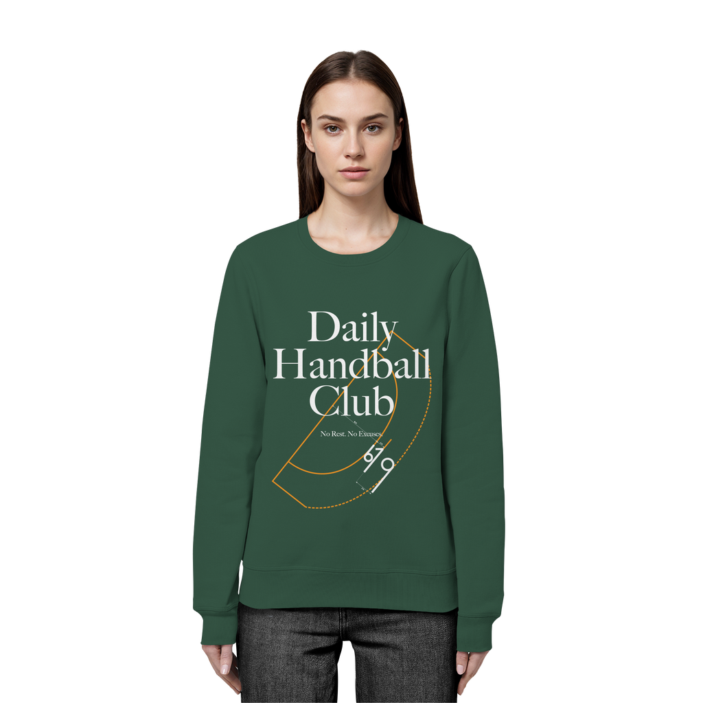 Daily Handball Club - No Rest. No Excuses. - Organic Basic Unisex Sweatshirt