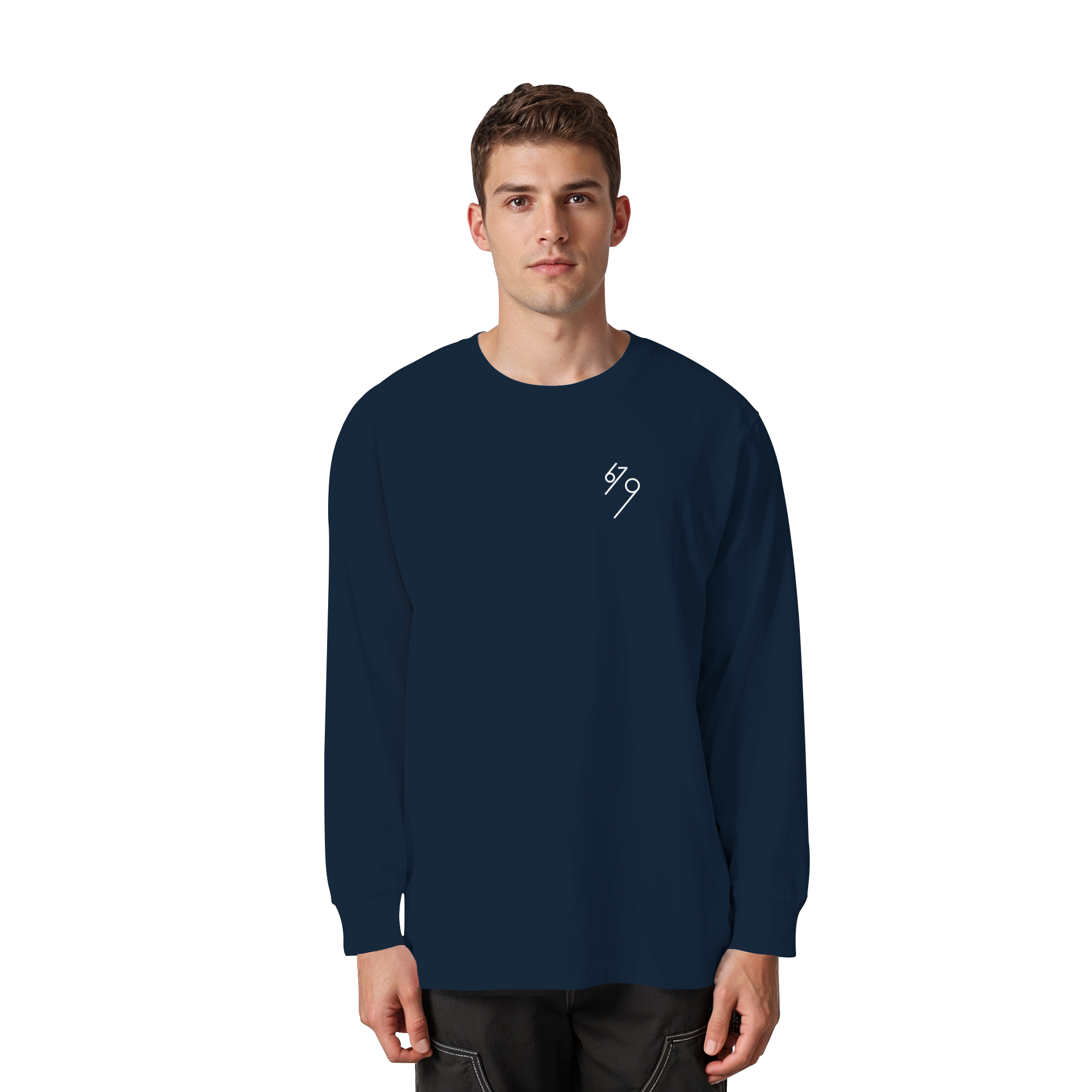 SIX. SEVEN. NEUNE. – Keeper Edition - Organic Heavy Oversized Longsleeve T-Shirt