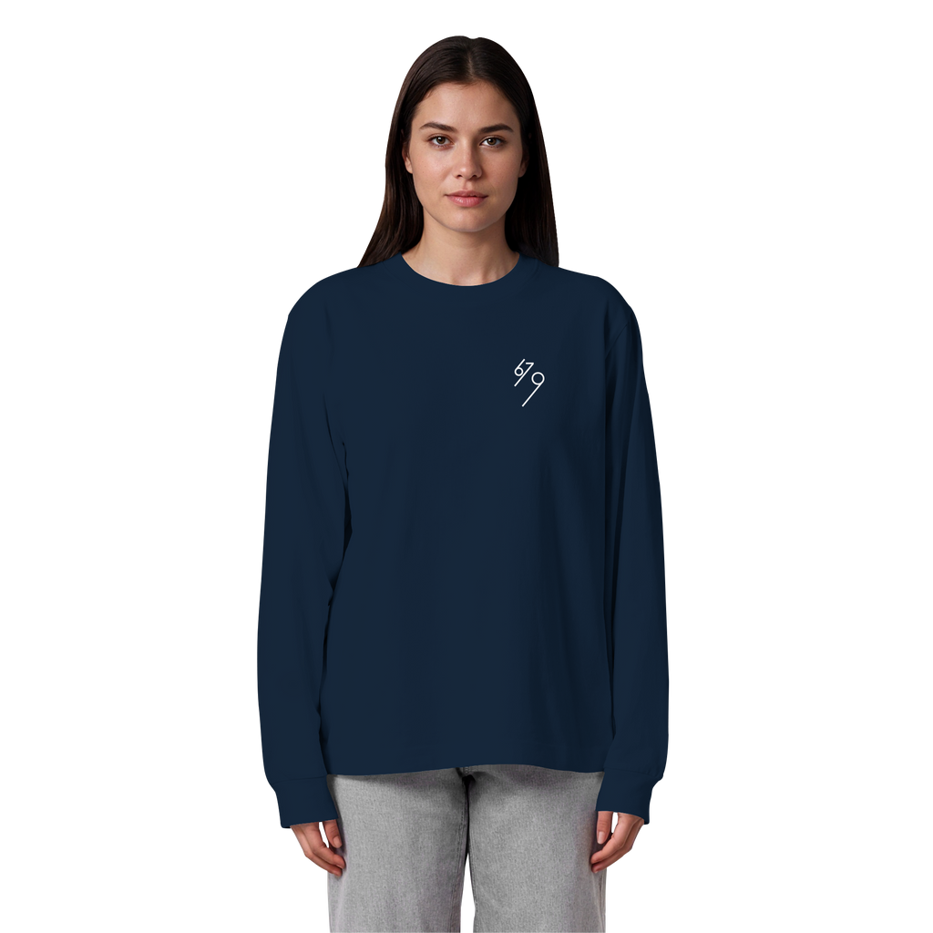SIX. SEVEN. NEUNE. – Keeper Edition - Organic Heavy Oversized Longsleeve T-Shirt