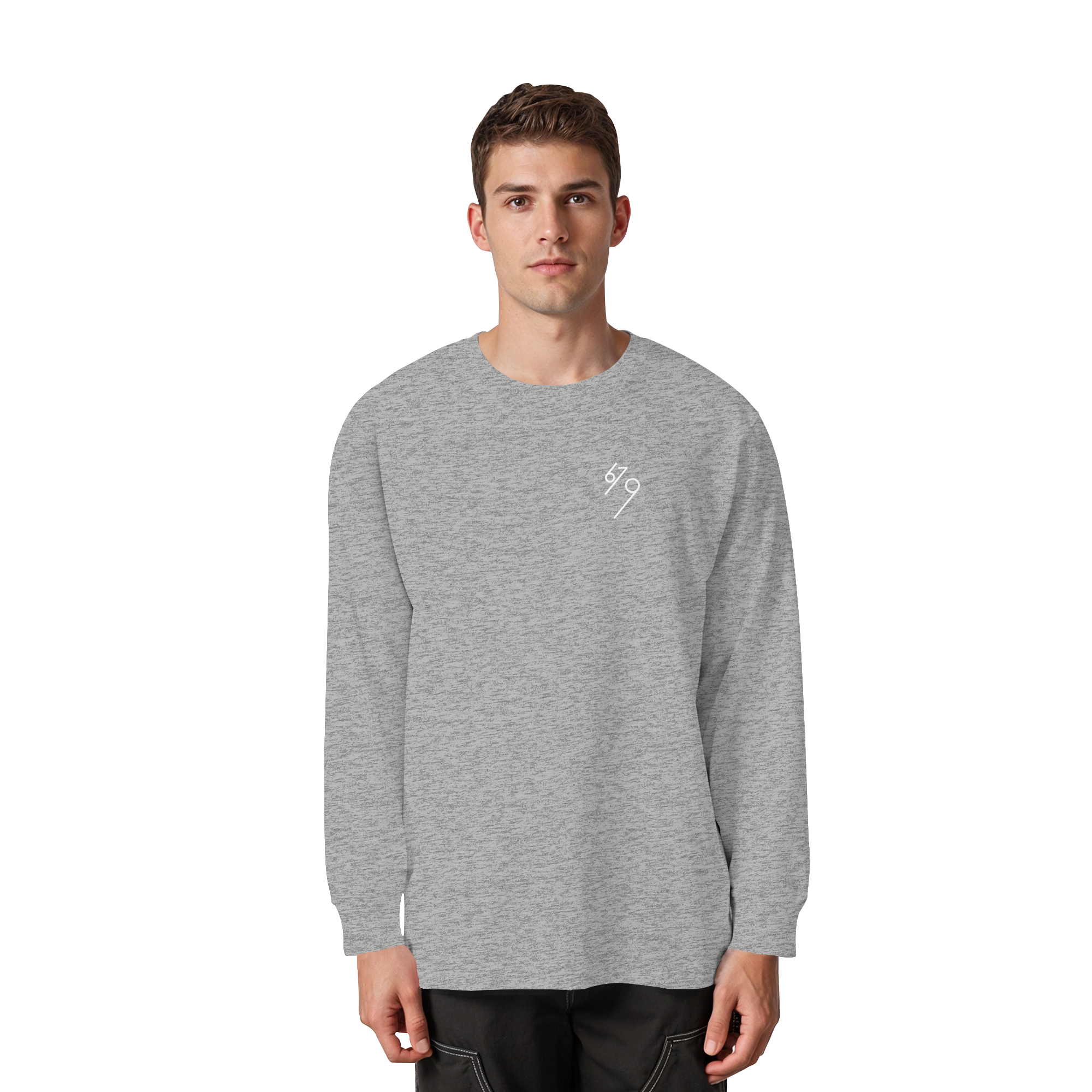 SIX. SEVEN. NEUNE. – Keeper Edition - Organic Heavy Oversized Longsleeve T-Shirt