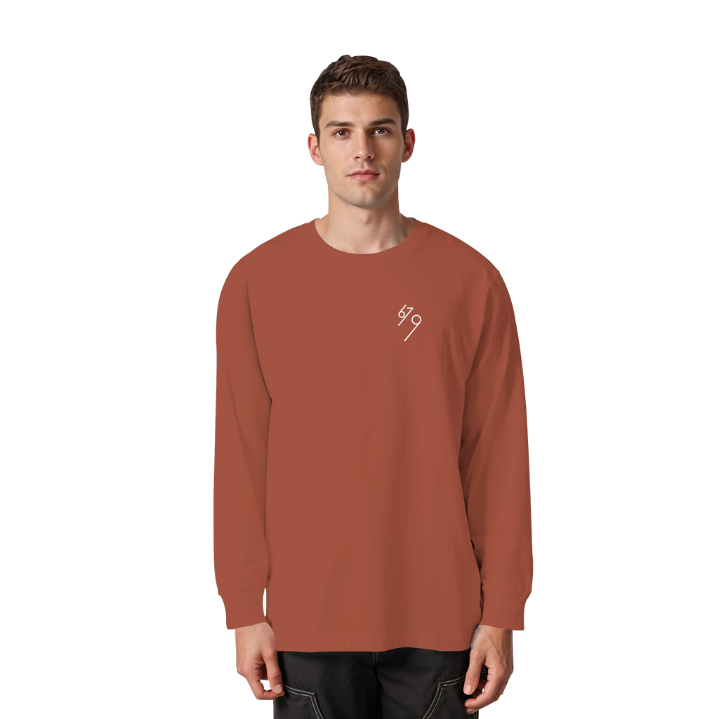 SIX. SEVEN. NEUNE. – Keeper Edition - Organic Heavy Oversized Longsleeve T-Shirt