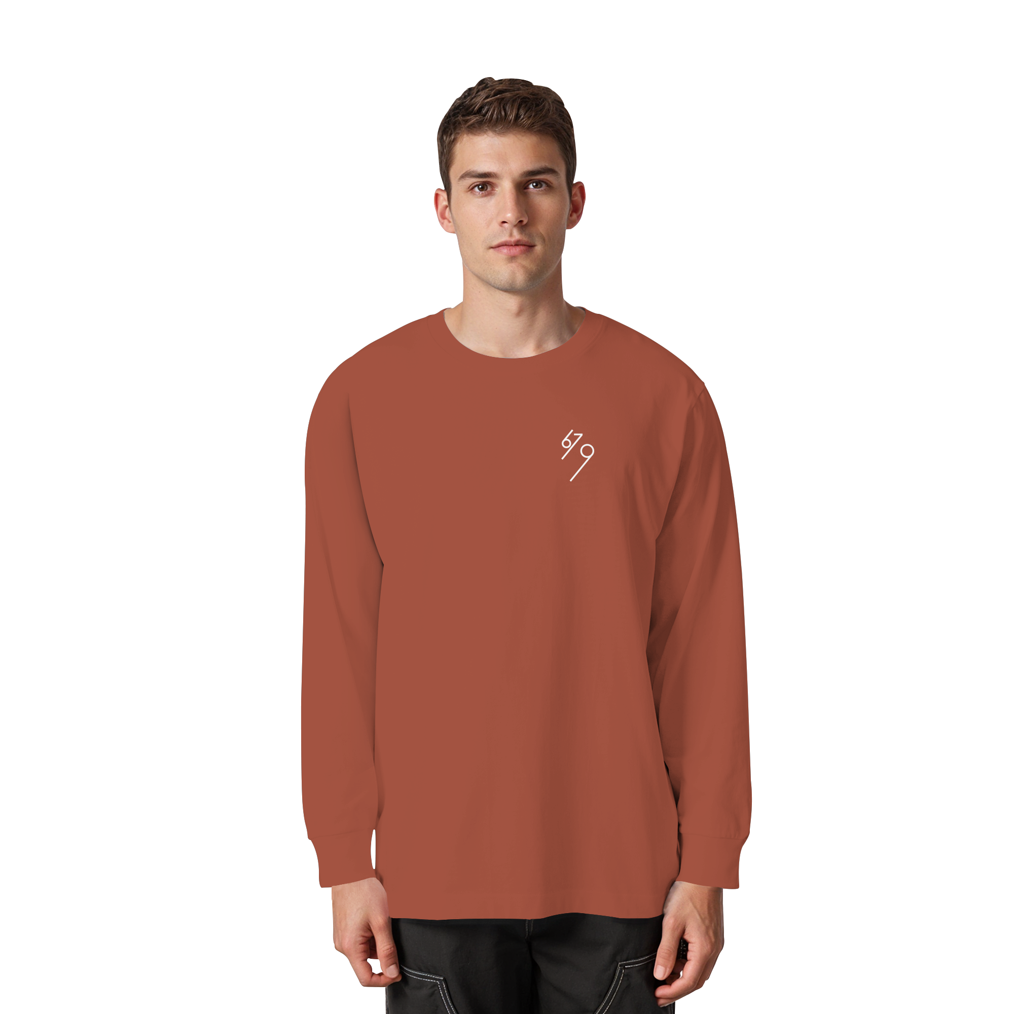 SIX. SEVEN. NEUNE. – Keeper Edition - Organic Heavy Oversized Longsleeve T-Shirt