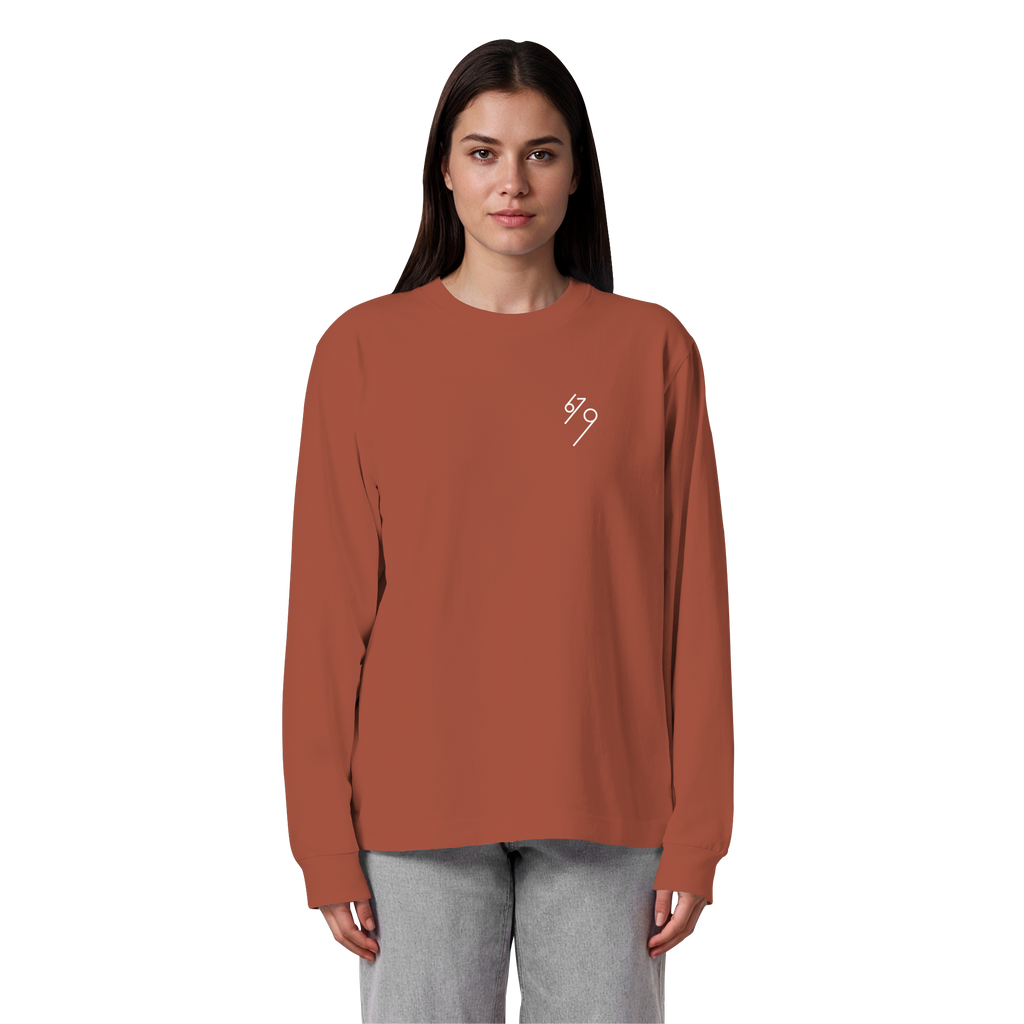 SIX. SEVEN. NEUNE. – Keeper Edition - Organic Heavy Oversized Longsleeve T-Shirt