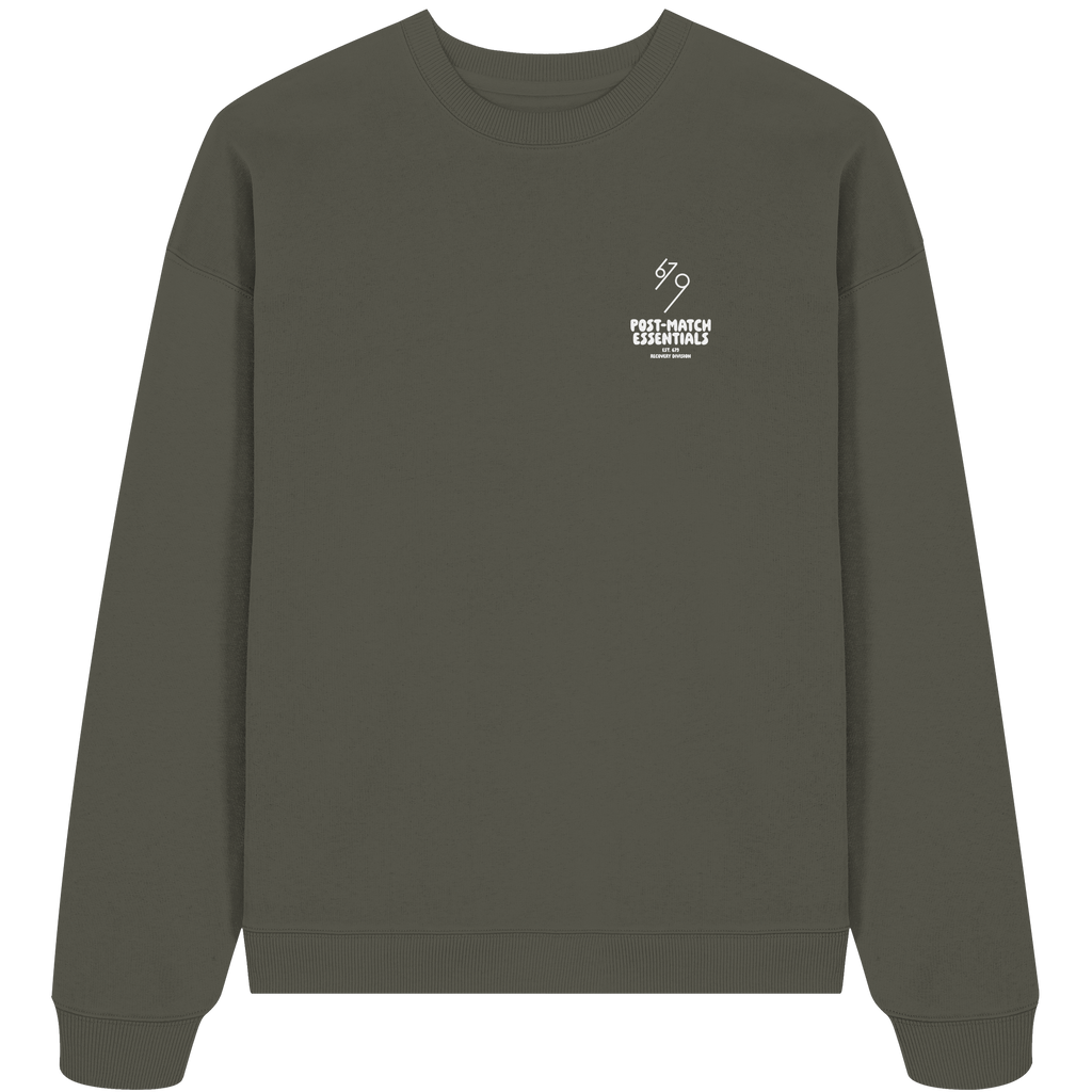 POST-MATCH ESSENTIALS - Organic Oversize Sweatshirt