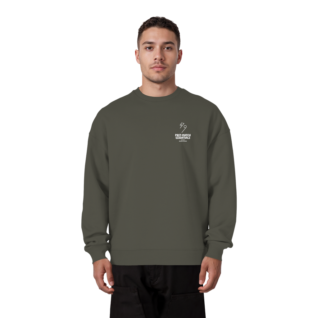 POST-MATCH ESSENTIALS - Organic Oversize Sweatshirt