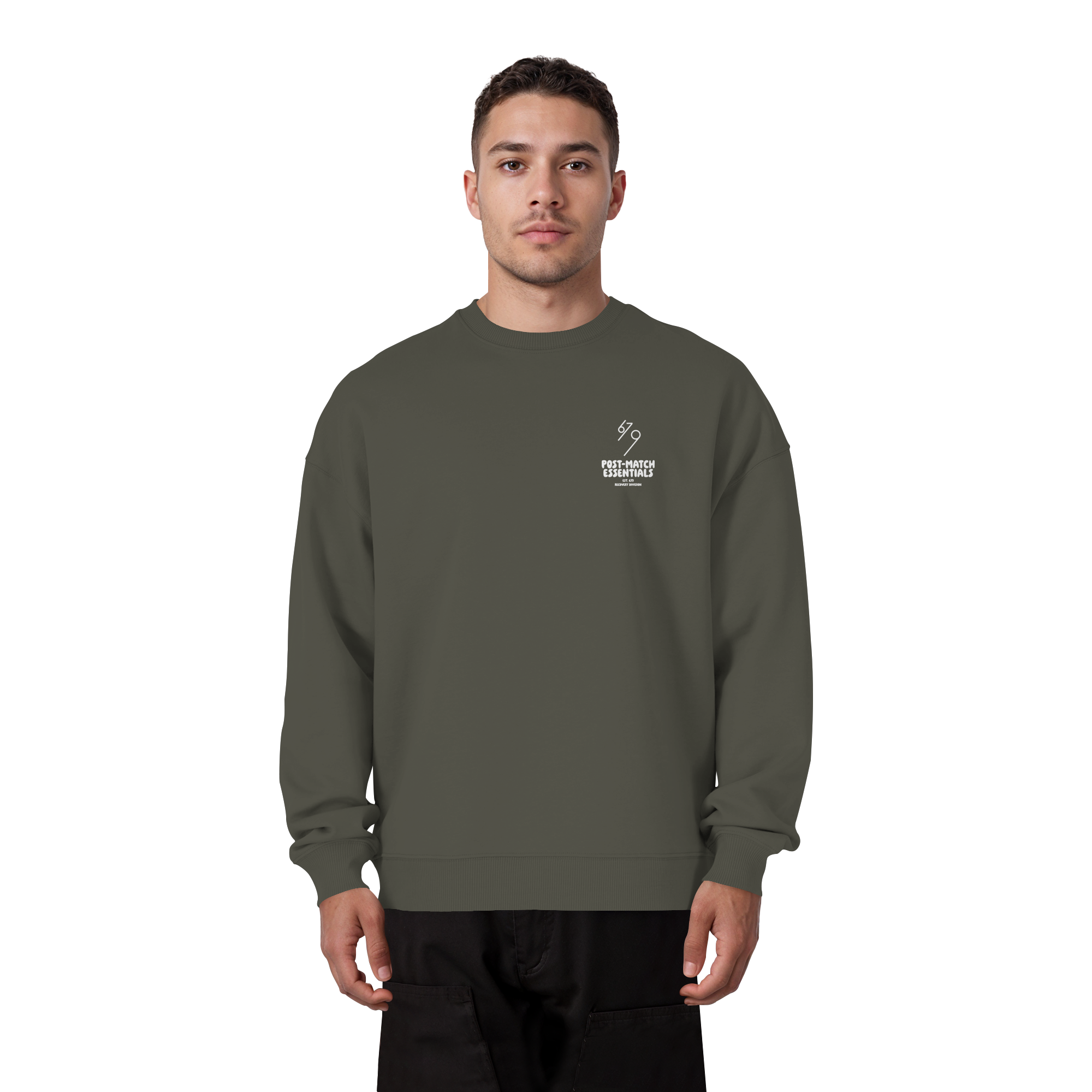 POST-MATCH ESSENTIALS - Organic Oversize Sweatshirt
