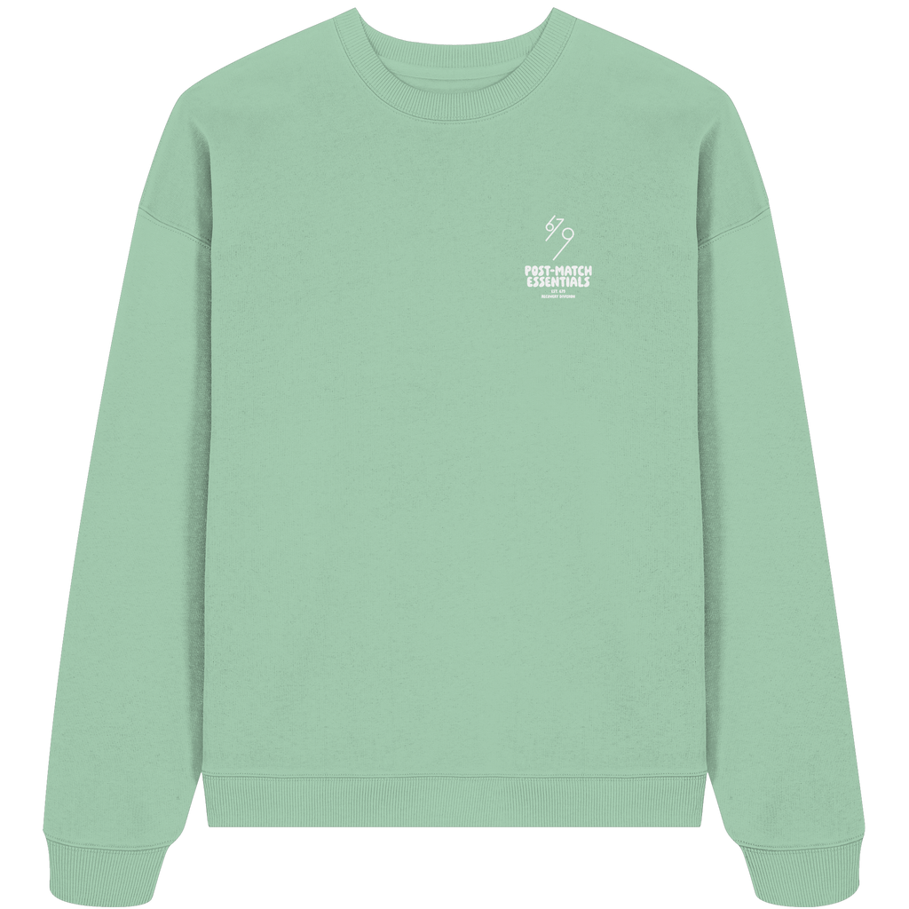 POST-MATCH ESSENTIALS - Organic Oversize Sweatshirt