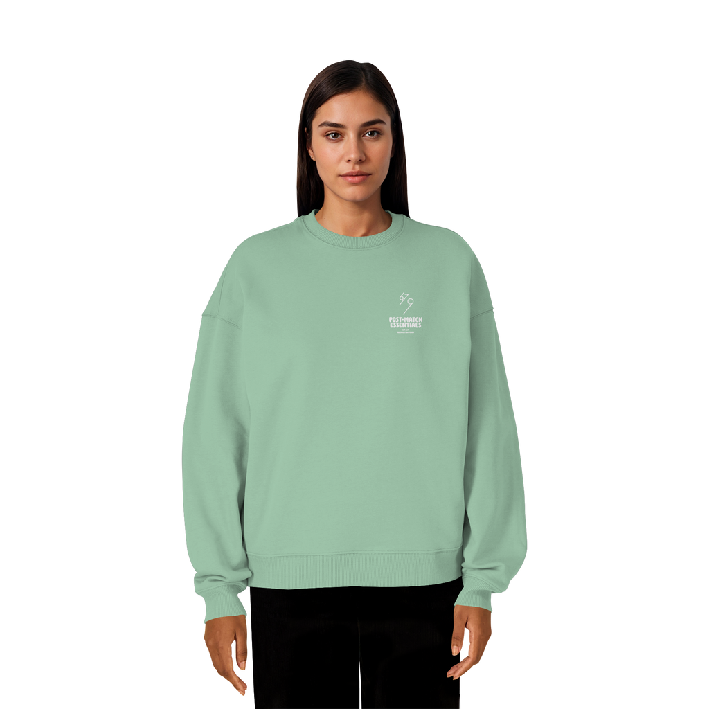 POST-MATCH ESSENTIALS - Organic Oversize Sweatshirt