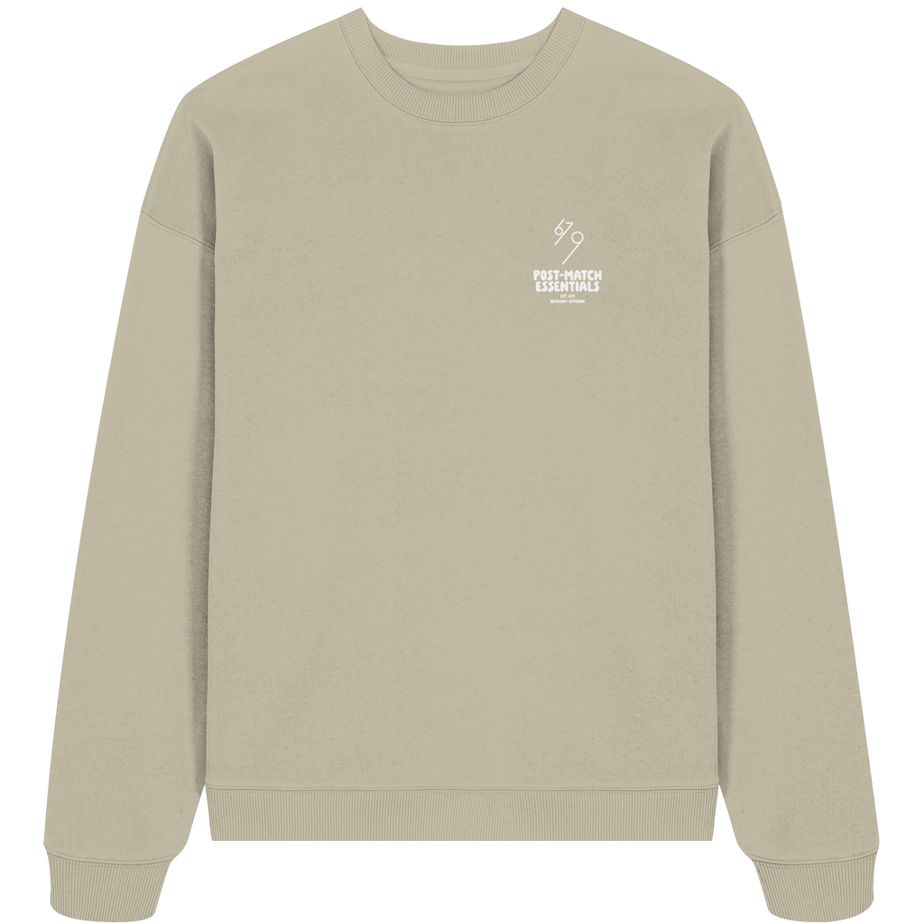 POST-MATCH ESSENTIALS - Organic Oversize Sweatshirt