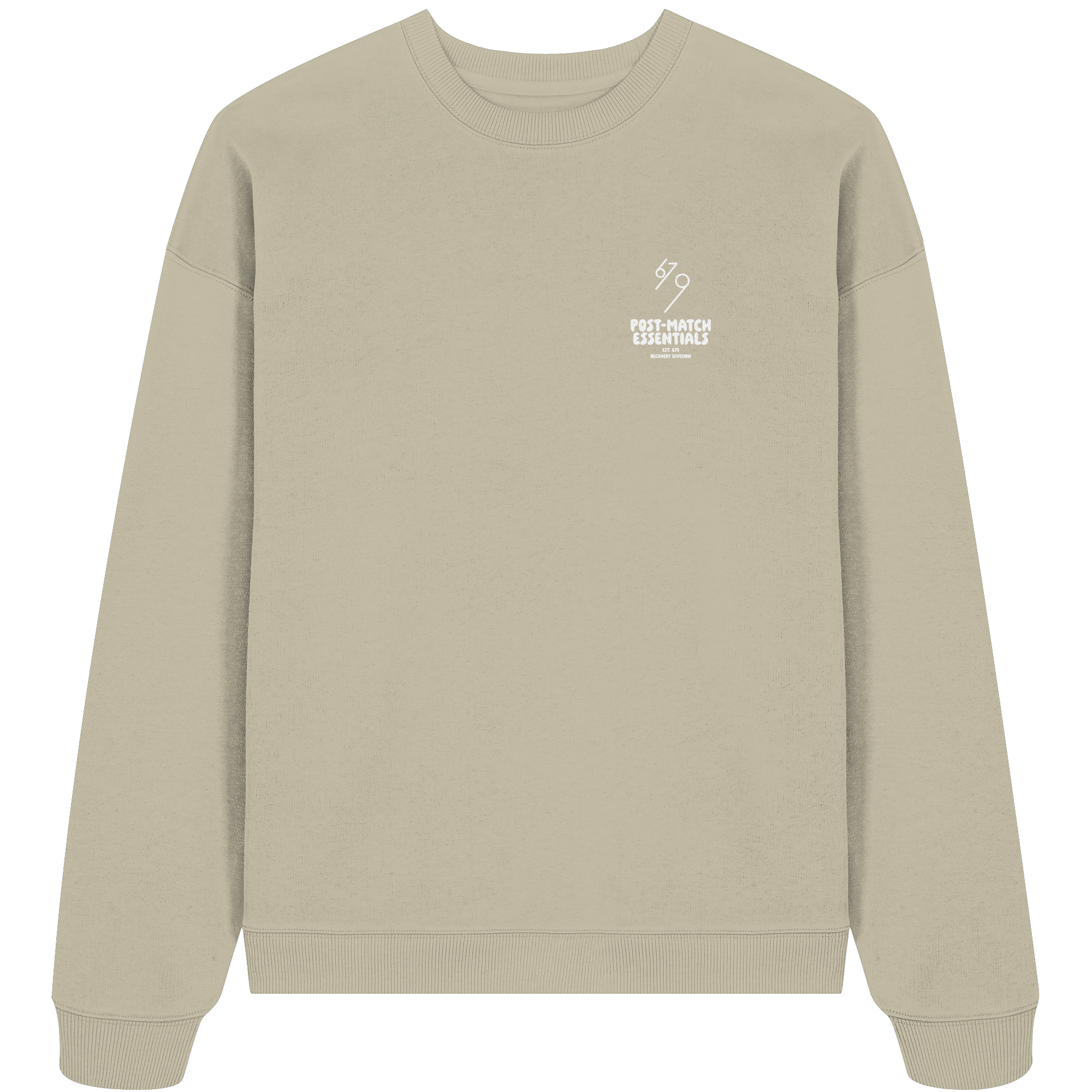 POST-MATCH ESSENTIALS - Organic Oversize Sweatshirt