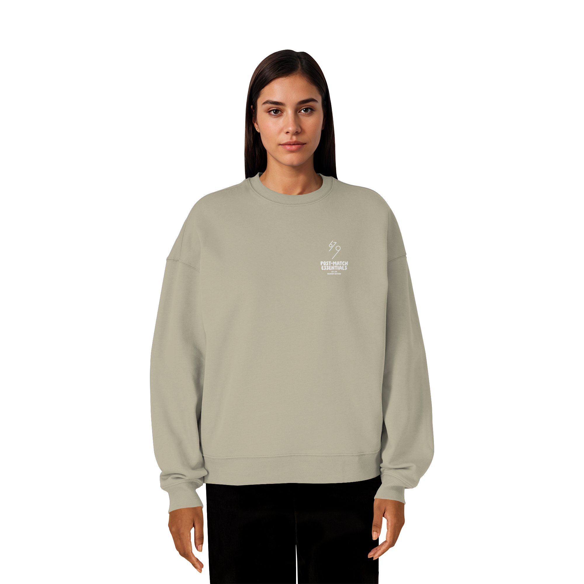 POST-MATCH ESSENTIALS - Organic Oversize Sweatshirt