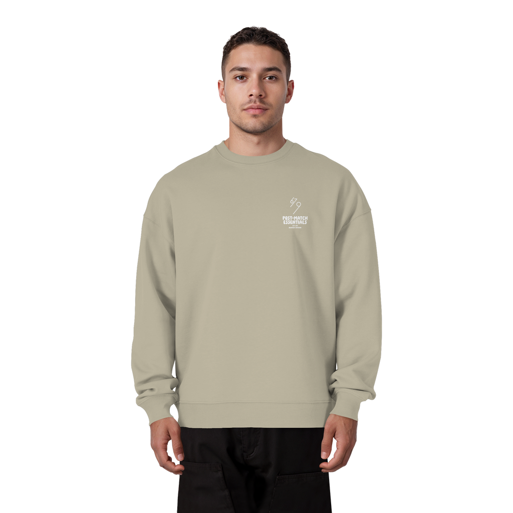 POST-MATCH ESSENTIALS - Organic Oversize Sweatshirt