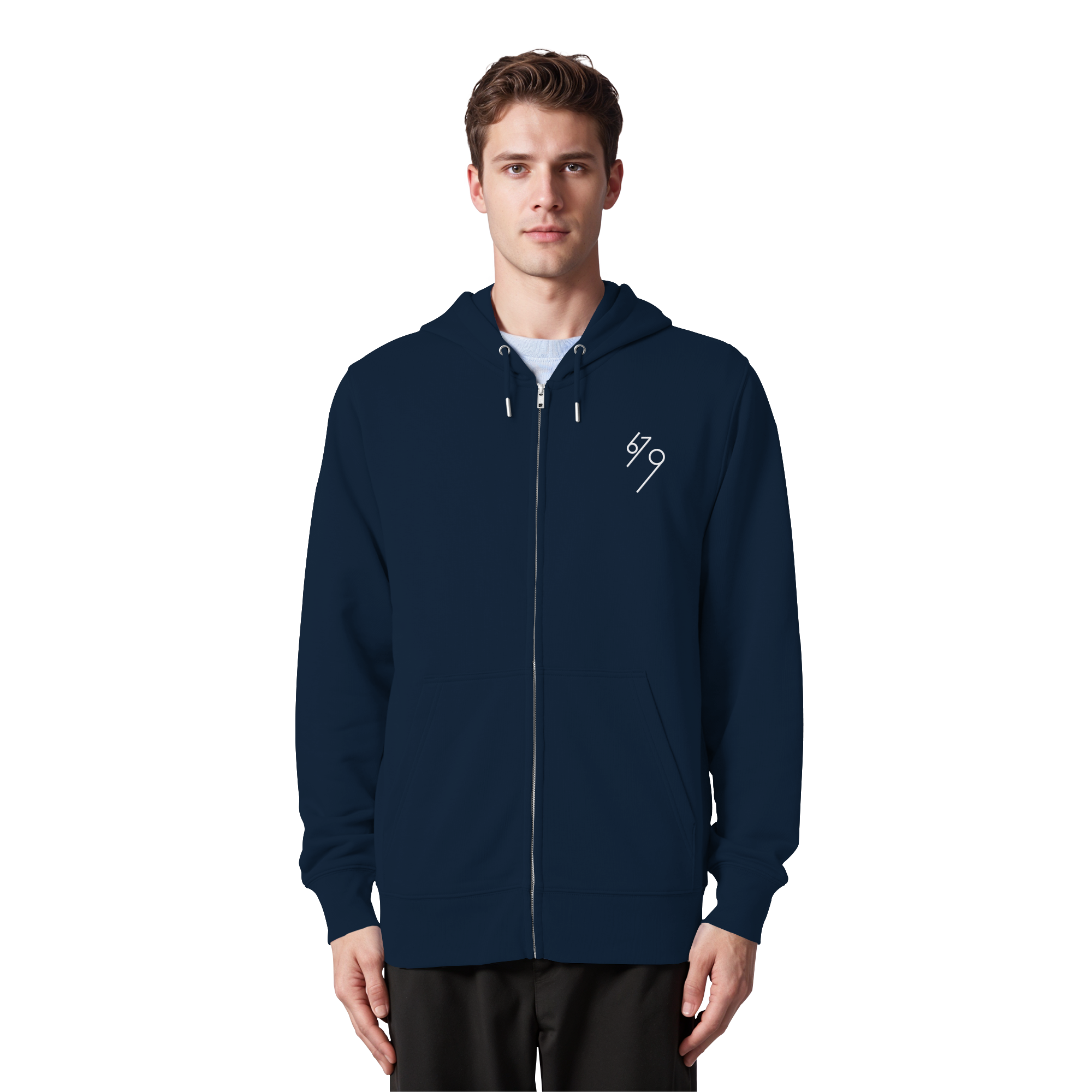 679 Basics – Pure Handball Streetwear - Organic Zipper