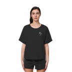 BEAT YOUR DEVIL – Pre-Season Edition - Womens Organic Rolled Sleeves T-Shirt