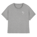 BEAT YOUR DEVIL – Pre-Season Edition - Womens Organic Rolled Sleeves T-Shirt